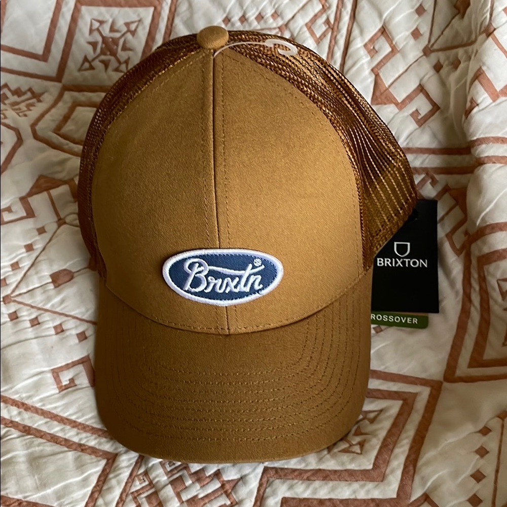 Brixton Brown Trucker Cap